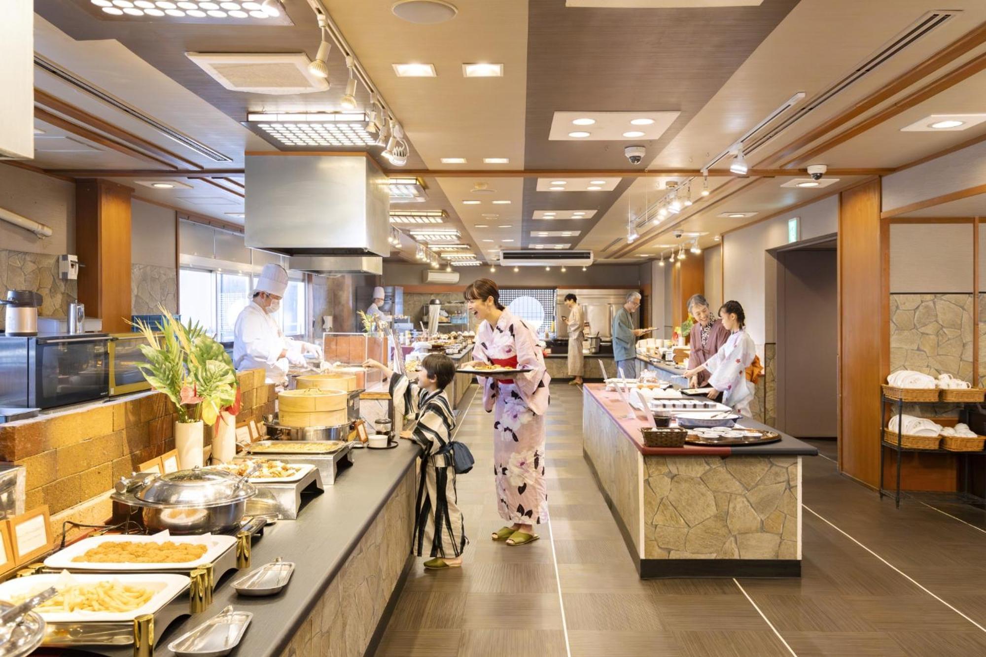 Ooedo Onsen Monogatari Kaike Hotel Yonago Buitenkant foto